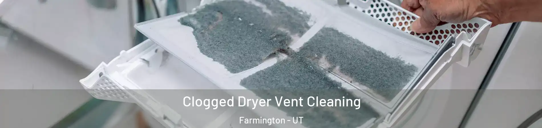  Clogged Dryer Vent Cleaning Farmington - UT