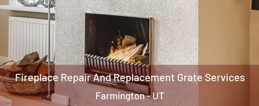 Fireplace Repair And Replacement Grate Services Farmington - UT