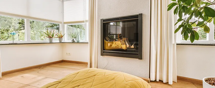 Residential Fireplace Ceramic Glass Installation in Farmington, UT