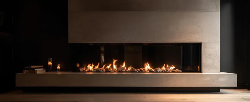 Gas Fireplace Ember Bed Design Services in Farmington, Utah