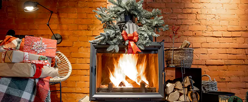 Travis Industries Linear Gas Fireplace Installation in Farmington, Utah