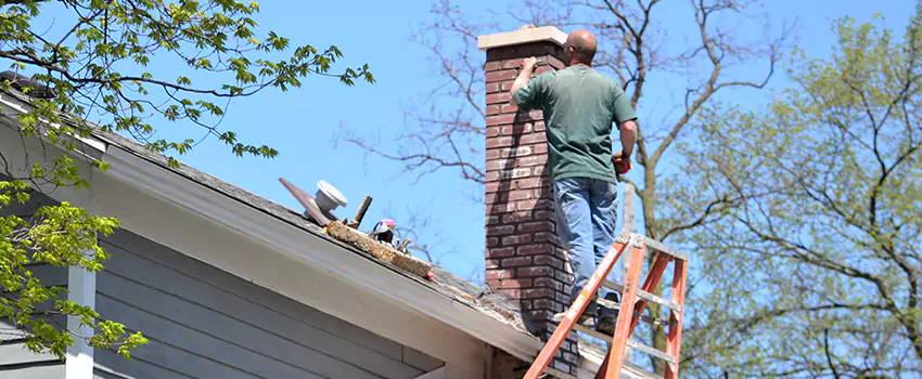 Vinyl and PVC Chimney Flashing Installation in Farmington, UT