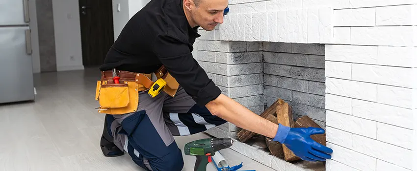 Fireplace Damaged Damper Frame Repair Services in Farmington, Utah
