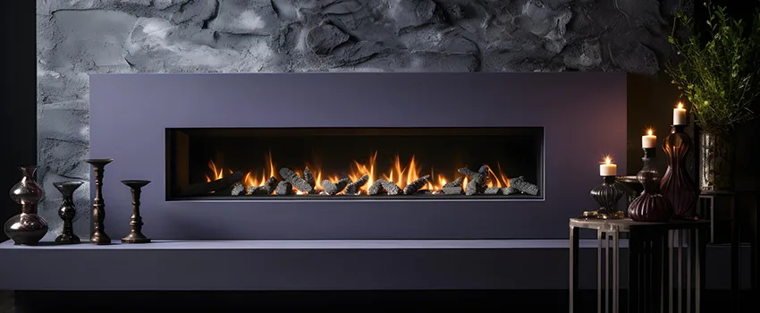 Ember Bed for Ventless Gas Fireplace in Farmington, UT