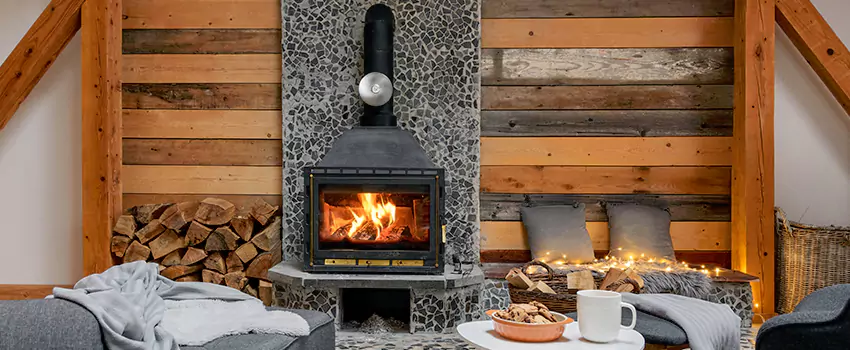 Thelin Hearth Products Direct Vent Gas Stove Fireplace Inspection in Farmington, Utah