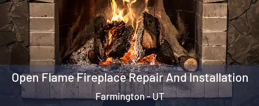  Open Flame Fireplace Repair And Installation Farmington - UT